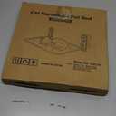 Rrglros Cat Window Perch - Foldable, Breathable & Plush Cat Hammock for Window with Sturdy Frame, 360 View for Sunbathing & Relaxation