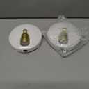 HONWELL Wireless Spotlight Battery Operated LED Puck Lights, Touch Closet Light, Stick on Wall Hallway Basement Entrance Perfect Adjustable Direction Light for Artwork Decorative