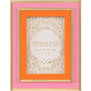 Shiraleah Viva 4" x 6" Layered Picture Frame, Pink