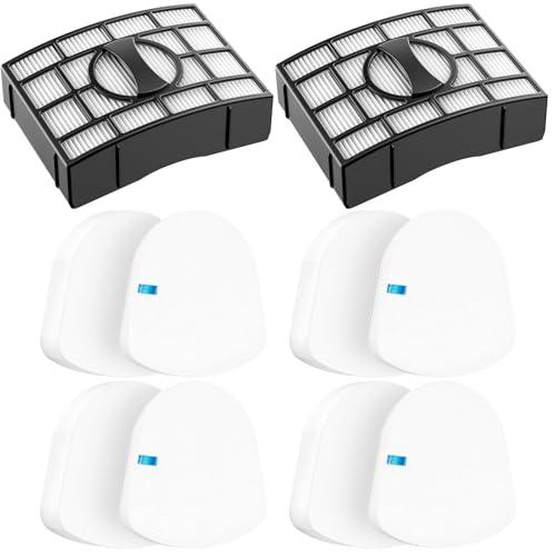 Colorfullife Replacement Filter for Shark CU530 UV650 UV725 ZU560 ZU560C ZU561 ZU562 ZU572 ZD400 ZD402 ZD201 Rotator Navigator Lift-Away Upright Vacuum，Part XFFK560, XHEPA560, XFFKZD400, XHFZD400