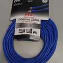 GE Pro 25ft.  Cat6 Ethernet Internet Cable, Blue