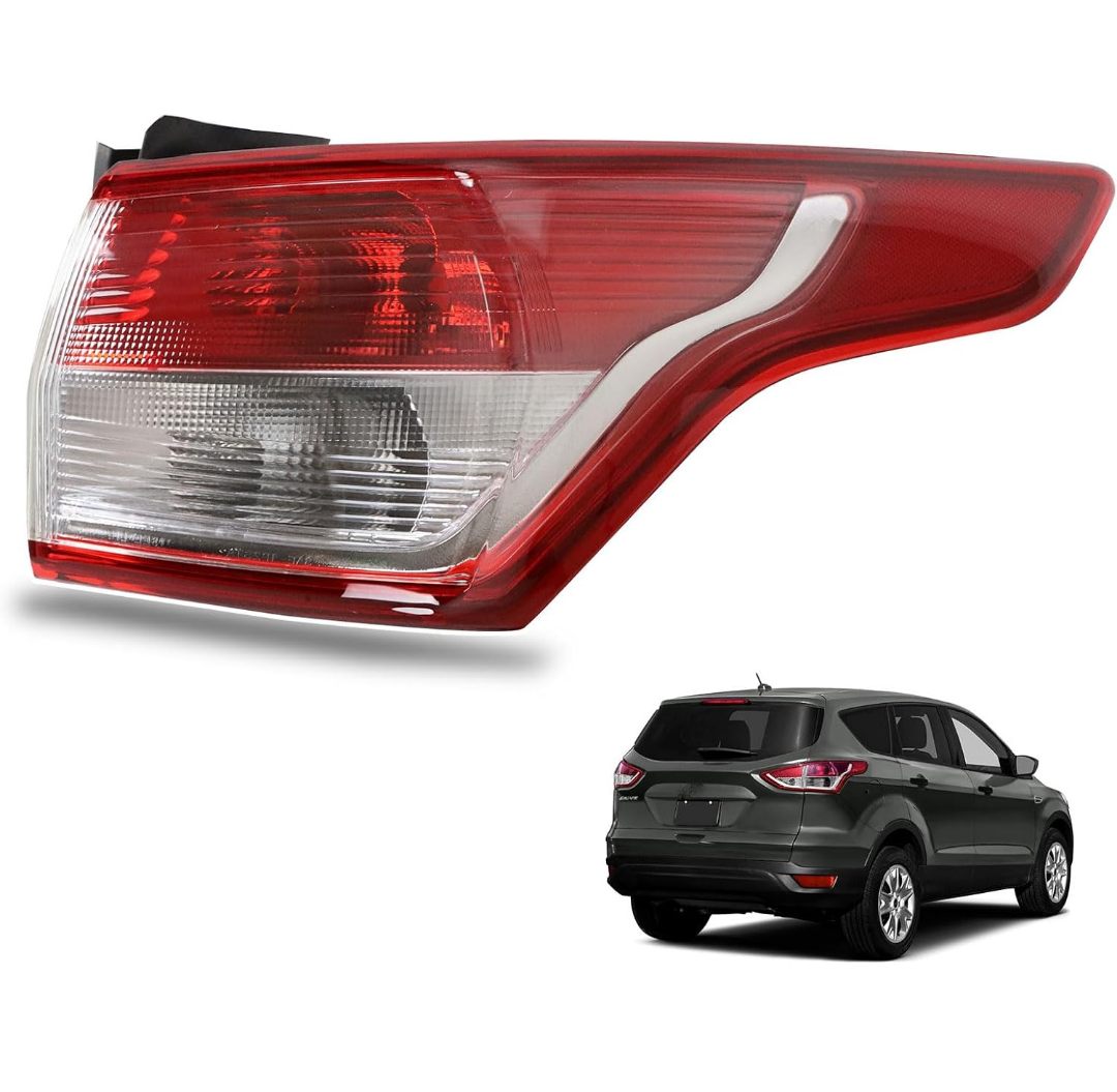 Tail Lights Compatible with 2013-2016 Ford Escape Right Passenger Side Replace:CJ5Z13404B
