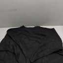 Mafulus Women's Oversized Crewneck Sweater Batwing Puff Long Sleeve Cable Slouchy Pullover Jumper Tops, XL