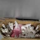 ORIAN Princess Castle Play Tent for Girls, LED Star Lights, Indoor & Outdoor Playhouse, Polyester, Pink, 55" x 53", Toddler & Kids Toys Ages 27