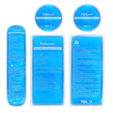 Gel Ice Packs for Injuries Reusable Gel Reusable Hot Pack & Cold Pack Compress for Injury, Pain Relief, Rehabilitation, Flexible Therapy, for Knee, Back, Neck, Wrist, Ankle (5 Pack - Blue)