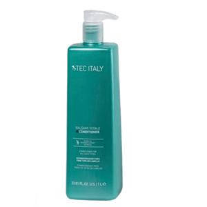Tec Italy Balsami Totale Conditioner for All Hair Types Hydrating Formula Adds Shine Improves Manageability Frizz Control Lightweight Daily Use Smooth Soft Hair Care 33.8 fl oz Size | Color protection, Frizz control, Styling support