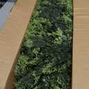 6 FT Christmas Cedar Garland, Real Touch Soft & Thickness Greenery Pine Garland for Mantle Table Fireplace Outdoor Indoor Christmas Decorcorations