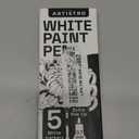 ARTISTRO 5 White Paint Pen for Rock Painting, Stone, Ceramic, Glass, Wood, Tire, Fabric, Metal, Canvas. Set of 5 Acrylic Paint White Marker Water-based Extra-fine Tip