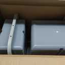 tonchean Pull Out Trash Can Under Cabinet Under Sink Double Sliding Trash Can Kitchen 20 + 10 Quart Recycling Bin Waste Container for Garbage ClassificationUnder Cabinet Bottom Mount