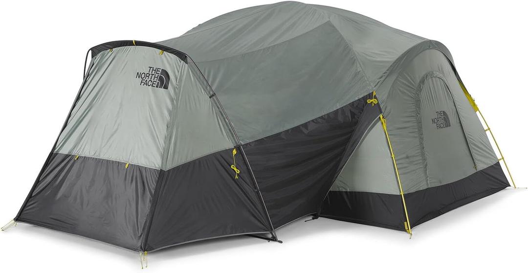 THE NORTH FACE Wawona 8 Tent | Eight Person Camping Tent, Water Repellent, Spacious & Easy to Set Up, Attached Vestibule Area