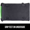 GORILLA GRIP Cat Carrier Travel Bag Up to 15 Lbs, Soft Collapsible Small Dog Carriers, Top and Side Entry Breathable Mesh, Grip Feet on Underside, Cozy Washable Waterproof Pad, Portable Kennel, Green (17.0"L x 11.0"W x 11.0"H)