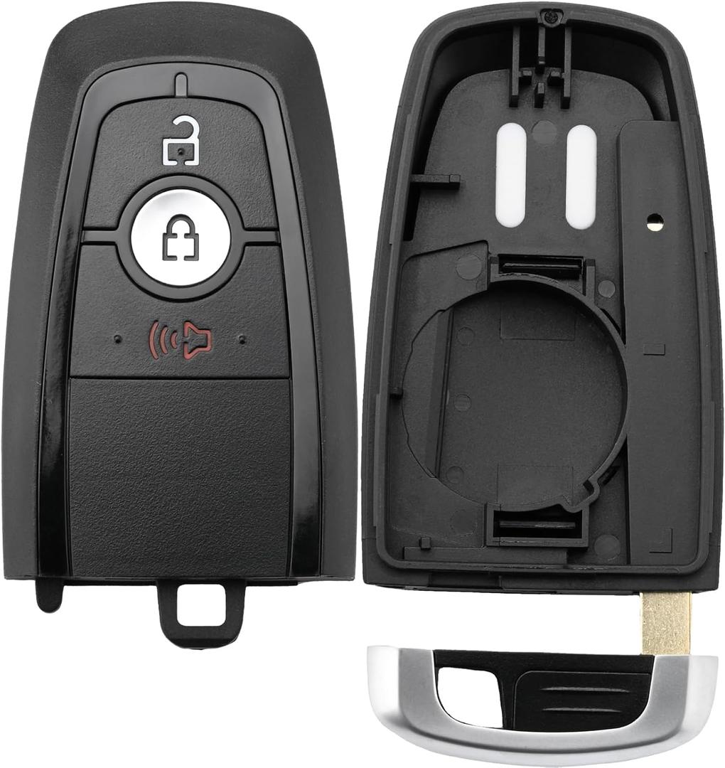 M3N-A2C93142600 Key Fob Shell Case Compatible with EcoSport Explorer F-150 F-350 Super Duty Ranger Bronco Escape