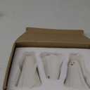 Light Up Ghost Halloween Decor, 5" Cute Halloween Decorations Indoor, 3PCS LED Ceramic Ghost for Halloween Table, Desk, Tray, Shelf, Bedroom Decor, White Spooky Decorative Ghosts Figurines