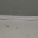 Frameless Shower Door Bottom Seal Shower Sweep with Drip Rail for 3/8" Glass,36" Long, Vinyl, Clear