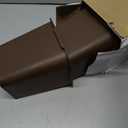 MYMULIKE Bed Risers Heavy Duty, Oversized Furniture Risers, Support Up to 6000 Lbs, Lift 6 inch for Couch, Sofa, Table,Chair (Dark Brown 4 Pack, 6 inch)