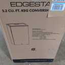 EdgeStar BR1000SS Refrigerator for Kegerator Conversion (Stainless Steel)