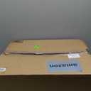 Ceiling Fans with Lights and Remote, 16" Low Profile Ceiling Fan 3000-6000K Dimmable RGB Modern Flush Mount LED Fan Light, 6 Wind Speeds Black Ceiling Fans for Bedroom, Living Room