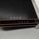 Food Warmers for Parties Buffet, 47"x12" Assemblable Electric Warming Tray with 8 Level Temperature Adjustment and 8 Hour Timer, Upgraded Desktop-Protecting Food Warming Mat (Black & Gold)