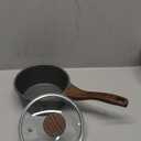 SENSARTE Nonstick Saucepan with Lid, 1.5 Quarts Small Pot with Swiss Granite Coating, Stay-cool Handle, Multipurpose Handy Sauce Pot Small Kitchen Cooking Pot, Induction Comptable, PFOA Free