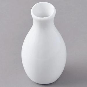 Vase Floral Pot Aesthetic Decor for Home White Floriculture Vase 7 In