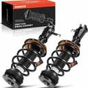A-Premium Front Complete Struts Compatible with Chevrolet Impala [2.4L/2.5L] 2014-2019 - 2x Replacement Suspension Shock Absorber with Coil Spring Assembly