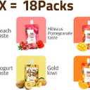 Rawel Thingle Delicious Konjac Jelly Renewed Mix Package / 18packs (Mix) / 6 Calories per Pouch/Sugar Free/Fruit Flavor with Low carb/Drinkable Zero Sugar Dessert (EXP 10/22/26)