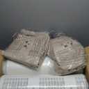 Crestlive Outdoor Chaise Lounge Cushions, 3 Years Fade Resistant Water Resistant Lounge Chair Cushion, 80''L x 23''W, Set of 2, Beige