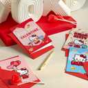 Hallmark Sanrio Hello Kitty Valentines Day Cards for Kids School (36 Classroom Valentines with Envelopes)