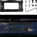 Wuyaoyao Rear License Plate Frame Bracket Holder Mount, Car License Plate Frame with Screws Compatible with 1 2 3 4 5 Series, License Plate Frames Holder Replace for 51187160607