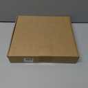 Acrylic Drink End Table, Clear Drink Table for Small Spaces with Anti-Slip Pads, 9.8" Round Modern Side Coffee Table for Living Room/Bedroom/Bathroom/Office/Outdoor/Business (Acrylic, Clear)