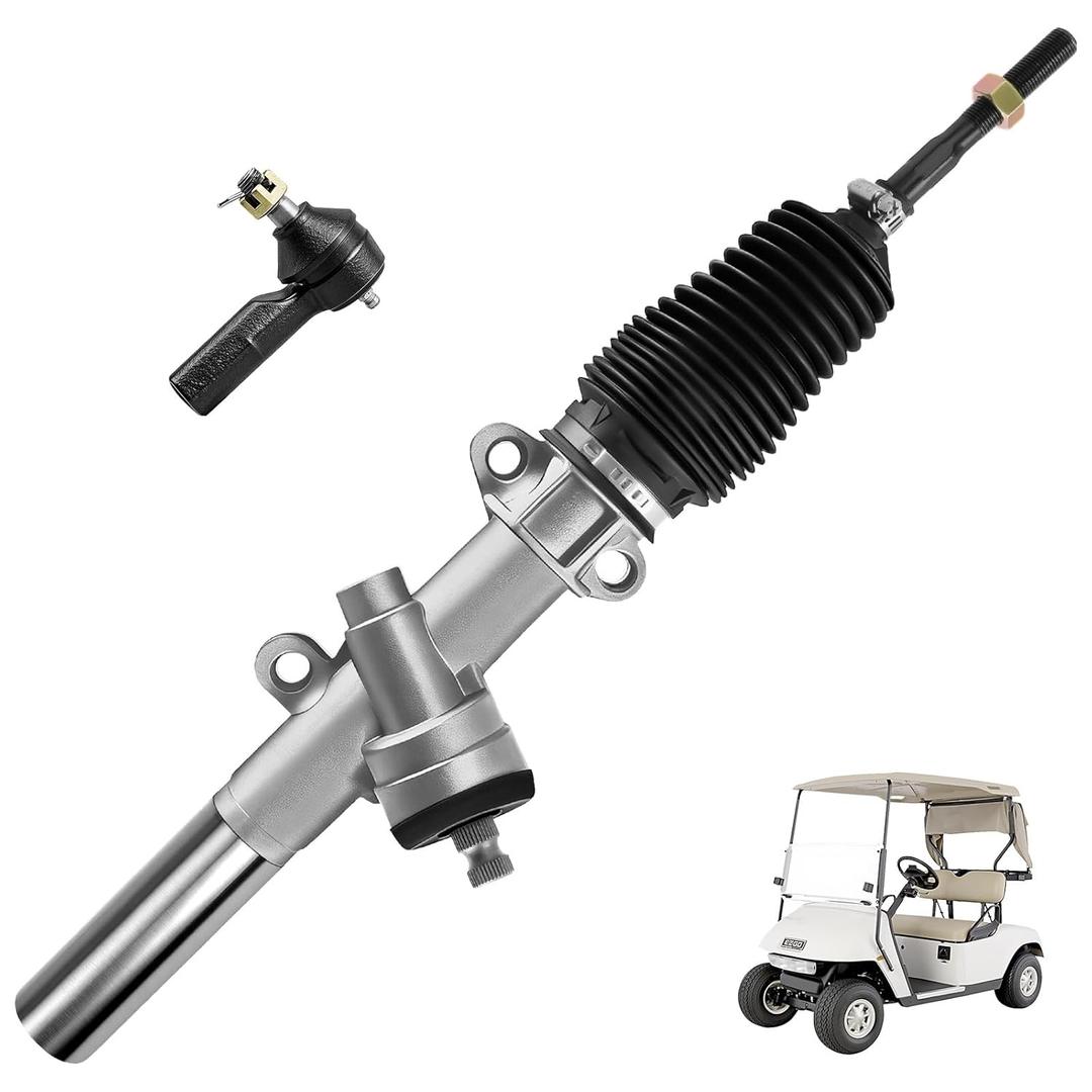 Panglong EZGO Steering Rack, TXT Steering Box with Ball Joint and Latch, Suitable for 2001-Newer EZGO TXT and Workhorse Gas or Electric Carts, OEM# 70602G01, 70602-G01, 70964G01, 70964G02