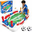 SMILESSKIDDO Soccer Board Games for Kids, Mini Foosball Table Toys for 3 4 5 6 7 8-12 Year Old Kids, Interactive Soccer Toys Indoor Home Party - Gift for Boys Girls Birthday Holiday