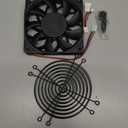 12025 Cooling Fan 120mm 25mm DC 12V 4Pin PWM Ball Bearing Brushless 4000RPM High 155 CFM for DIY Computer PC Case Fan