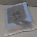 Dunzy 33'' x 33'' Mahjong Mat with Carrying Bag Non Slip Noise Reduction Gaming Mat Rubber Mahjong Table Cover Accessories Gifts for Poker Board Games Dominoes (Navy Blue)