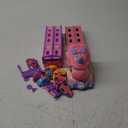 Car Toys for 2 3 4 5 6 7 Year Old Toddler Girl, Unicorn Toys Truck & Foldable Race Track W/Light & Sound, Friction Power Toy Cars W/ 9 Princess Cars, Birthday Gift for Kids Girls Age 4-6