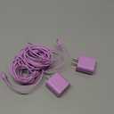 iPhone Charger Fast Charging,[MFi Certified] 2Pack 20W Type C Fast Charger Block with [10FT&6FT] USB C to Lightning Cable Compatible for iPhone 14/13/12/11 Pro Max/Xs Max/XR/X,iPad (Purple)