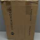 Storage Drawer - Carbon Steel Underdesk Drawer Slide Out, 17.7 x 12 x 4 in, Matte Black - Premium Quality, Ergonomic Organization, Cable Management, Versatile Sizes, Luxe Extras (Large)