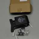 Aoanoko Gun Wall Mount, Gun Rack with Absolutely Strong and Solid PA Material& Frosting Treatment Display Storage Organization System Unique Low Profile Design Withstand 300Lbs of Tension