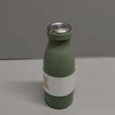 LARS NYSM Stainless Steel Insulated Water Bottle 12oz 17oz 25oz 34oz 51oz | Insulated Thermo Flask for Hot and Cold Beverages | Leakproof Drinking Bottle (Sage Green, 11.9oz) (11.8 Ounces)