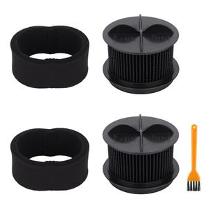 Replacement Filters Compatible with Bissell Style 9 10 12 Vacuum Cleaner - for Bissell Power Force Bag less Cleaner - Replace Part # 2031085ES, 203108532065,2031183,32064 & 32065 (2+2 Foam & Filter)