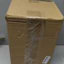 3 Inch Dryer Vent Cover Wall Vent Hood with Screen and Damper,Outdoor Dryer Vent Covers Outside Exhaust Vent Cover for Duct Air Ventilation,Wall Mount Extractor Vent Cap,Galvanized Steel,Black