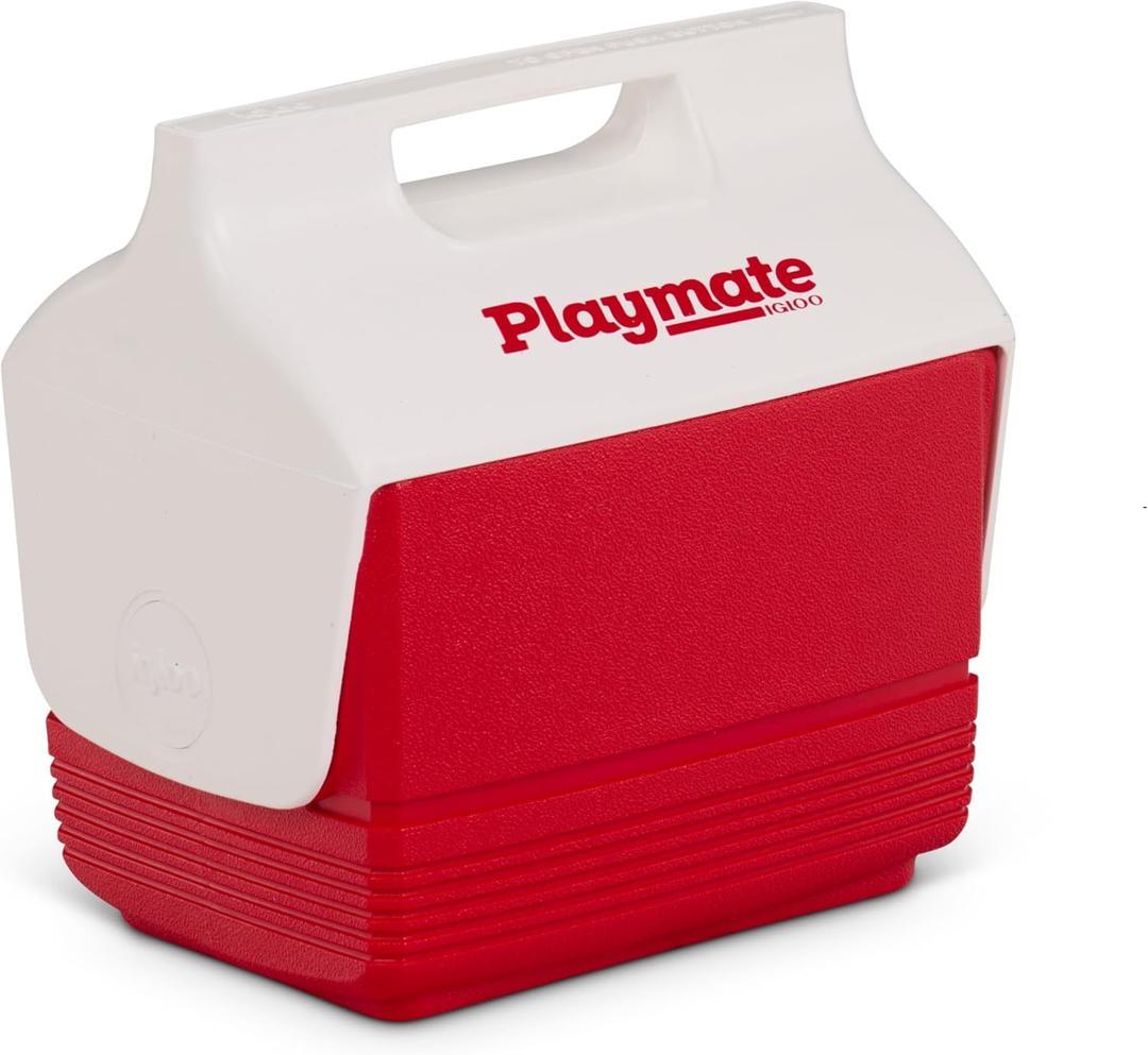 Igloo Mini Playmate Cooler , Red/White, 4 Qt Igloo Mini Playmate Cooler , Red/White, 4 Qt