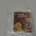 Rain Ponchos,with Drawstring Hood （10 Pack） Emergency Disposable Rain Ponchos Family Pack for Adults,Clear