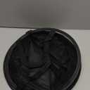 BATTOO Collapsible Laundry Basket Foldable Mesh Pop Up Hamper with Handles for Laundry Room, Bathroom, Kids Room, College Dorm, Travel, Storage Organizer Black (13 x 23.7 inch)