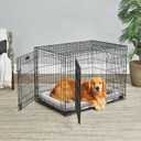 LifeStages by MidWest 42-Inch Double Door Crate, Large Breeds, 71-90 lbs