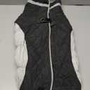 FUAMEY Dog Coat for Large Dogs,Waterproof Dog Winter Jacket with Harness Built in Puppy Cold Weather Coats Reflective Pet Vest with Zipper Warm Fleece Dogs Snowsuit Windproof Black XL (XL(chest:30in)