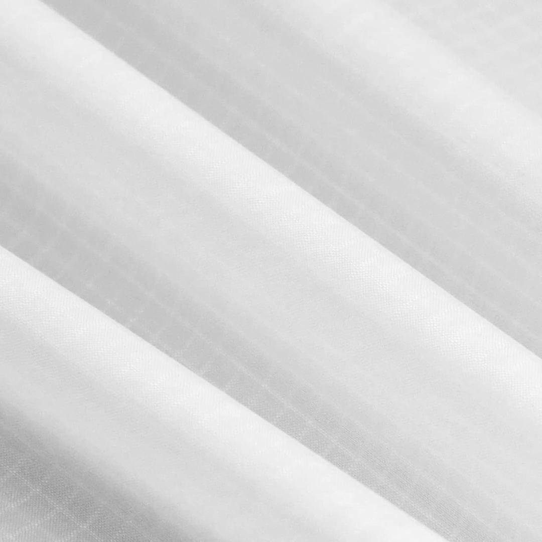 9KM DWLIFE Fabric, White Waterproof Ripstop Nylon Fabric 40D, 60x39 Inches, Lightweight, PU Coating, Airtight Fabric for Kite, Tent, Flag, Bag, Tarp Cover, DIY Project