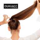 2 x 120 PCS(4mm) Black Elastics Hair Ties for All Hair Types, Pain-Free Hair Accessories for Women & Men,No Damage Hair Ponytail Holders Perfect for Long Lasting Braids, Ponytails and More