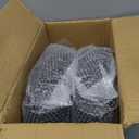 TICONN 4.00-6 Tire and Wheel Flat Free, 2 Pack 13" Solid Tires with 5/8" Axle Bore Hole and Double Sealed Bearings, Perfect for Wheelbarrow, Garden Cart, Wagon, Dolly (Yellow, 2PK)