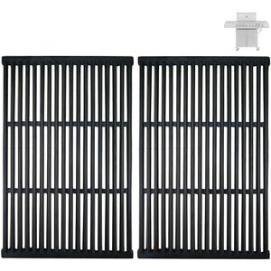 19" x 12 1/2" Cooking Grid for Brinkmann 810-2310-0, 810-2310-1, Cast Iron Cooking Grates for Charbroil Grill Grates Brinkmann Grill Replacement Parts for Charmglow